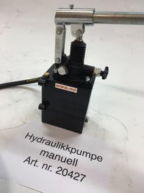 Hydraulikkpumpe manuell for utgått modell